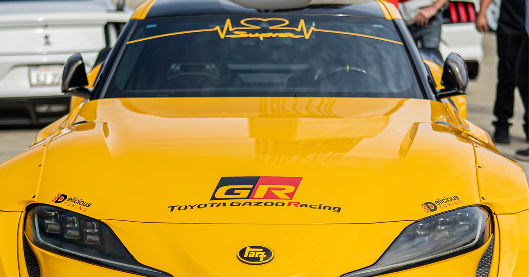 JDM Car Decal Banners And Windshield Stickers